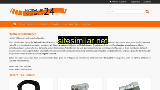 Hydraulikschlauch24 similar sites
