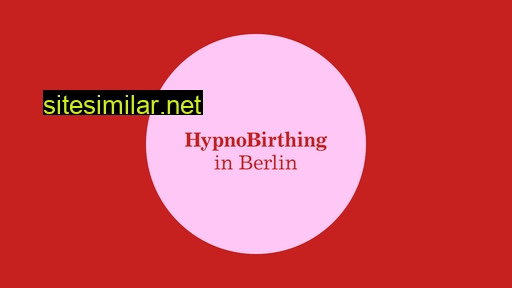 Hypnobirthing-in-berlin similar sites