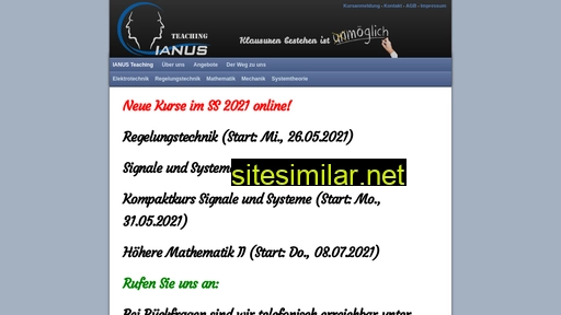 ianus-teaching.de alternative sites