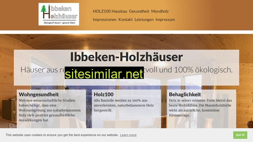 ibbeken-holzhaus.de alternative sites