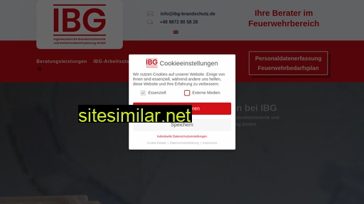 ibg-brandschutz.de alternative sites