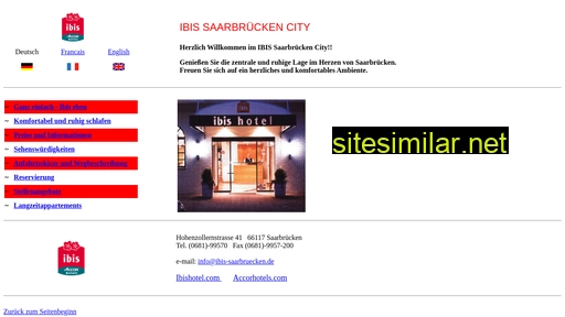 Ibis-hotel-saarbruecken similar sites