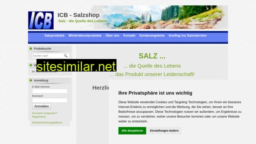 Icb-salzshop similar sites