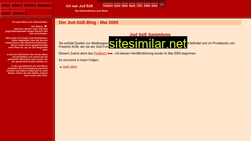 ich-war-jud-suess.de alternative sites