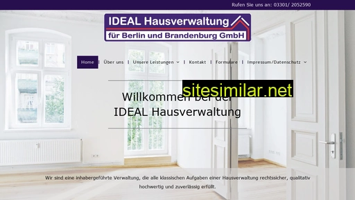ideal-hausverwaltung.de alternative sites