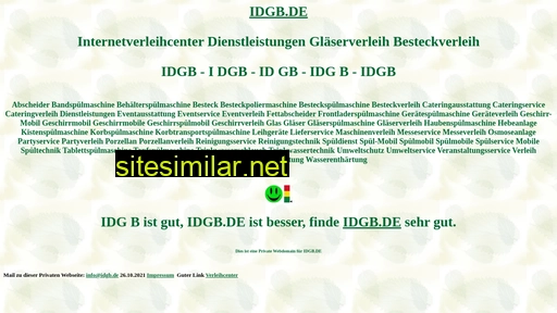 idgb.de alternative sites