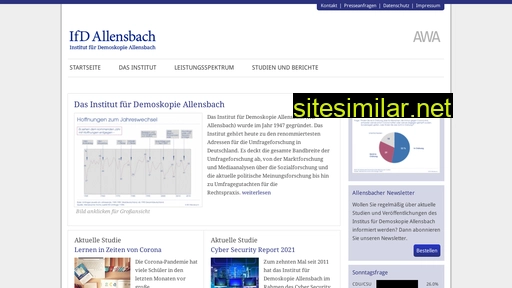 ifd-allensbach.de alternative sites