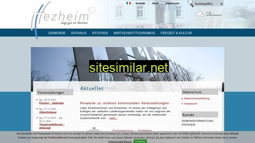 iffezheim.de alternative sites
