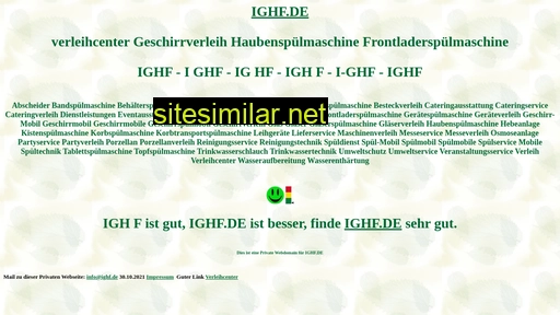 ighf.de alternative sites