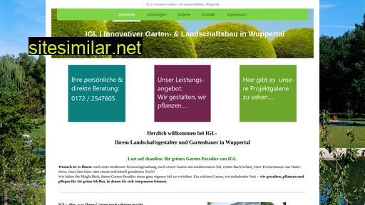 igl-landschaftsbau-wuppertal.de alternative sites