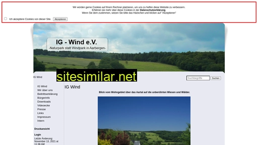 ig-wind.de alternative sites