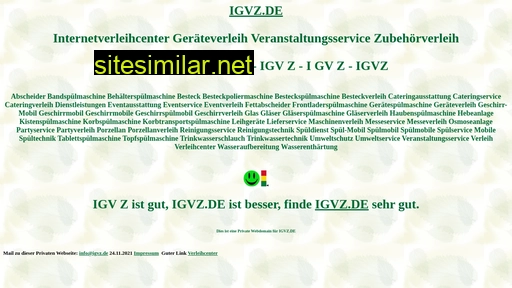 igvz.de alternative sites