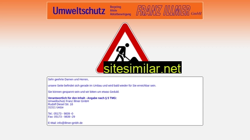 illmer-umweltschutz.de alternative sites