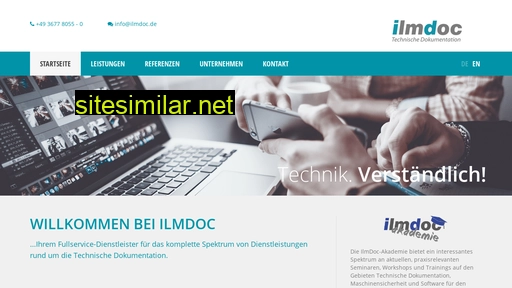 Ilmdoc-technische-dokumentation similar sites