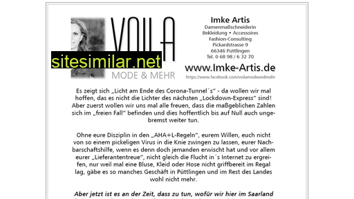 imke-artis.de alternative sites