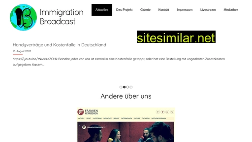 immigrationbroadcast.de alternative sites