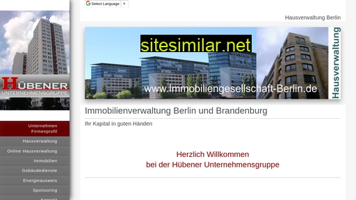 Immobiliengesellschaft-berlin similar sites