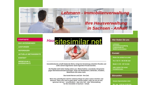 immobilienverwaltung-lehmann.de alternative sites
