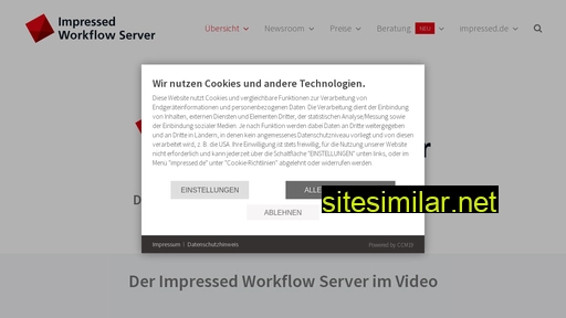 impressed-workflow-server.de alternative sites