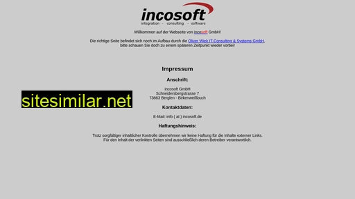 incosoft.de alternative sites
