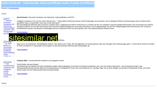 index-fond.de alternative sites