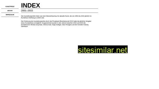 Index-hamburg similar sites