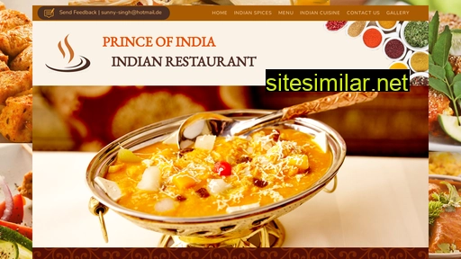 indianrestaurantgermany.de alternative sites