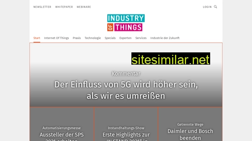industry-of-things.de alternative sites