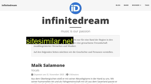infinitedream.de alternative sites