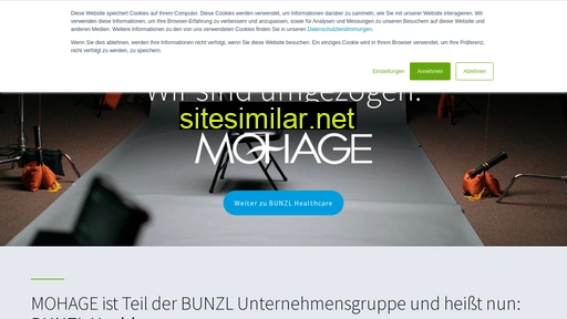 info.bunzl-healthcare.de alternative sites