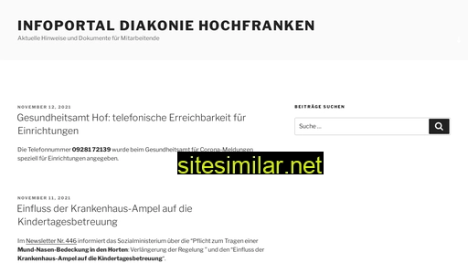 infoportal-diakonie-hochfranken.de alternative sites
