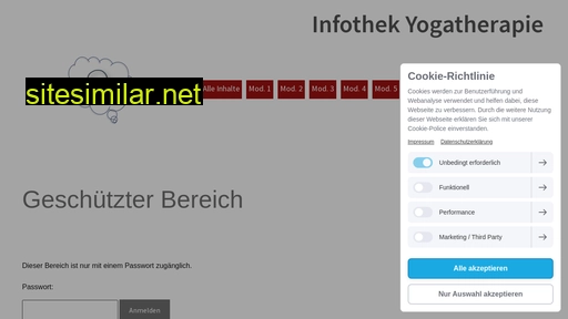Infothek-yogatherapie similar sites