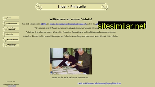 Inger-philatelie similar sites