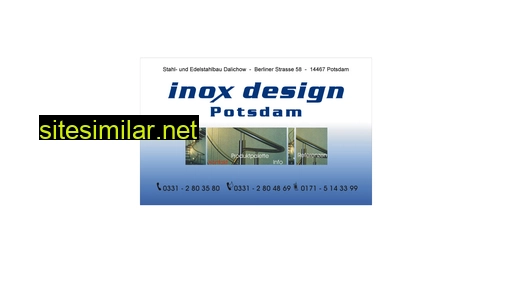 inox-construction.de alternative sites