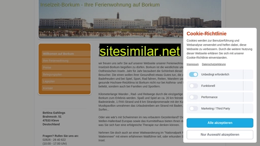 inselzeit-borkum.de alternative sites