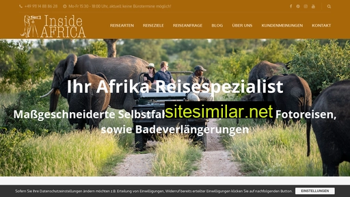 insideafrica.de alternative sites