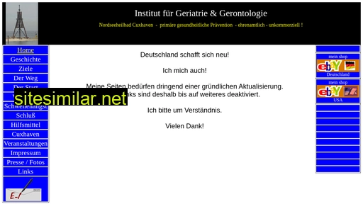 Institut-fuer-geriatrie-und-gerontologie similar sites
