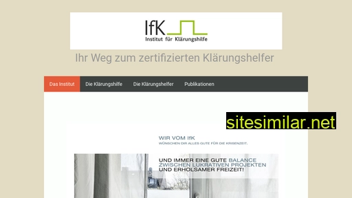 institut-fuer-klaerungshilfe.de alternative sites