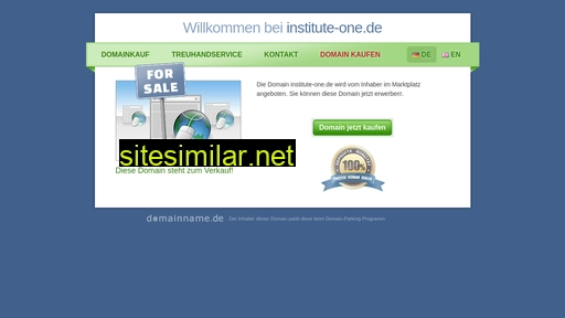 institute-one.de alternative sites