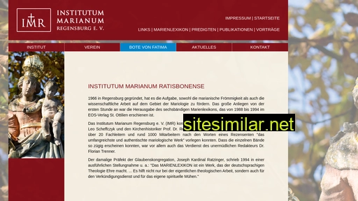 Institutum-marianum-regensburg similar sites