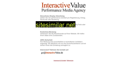 Interactivevalue similar sites
