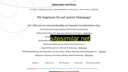 intercom-services.de alternative sites