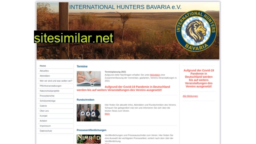 internationalhuntersbavaria.de alternative sites