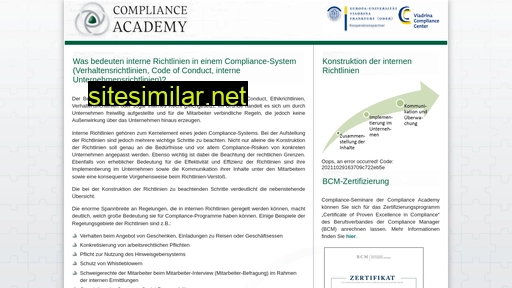 interne-compliance-richtlinien.de alternative sites