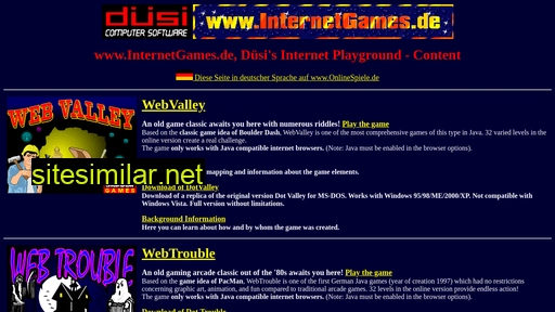 internetgames.de alternative sites