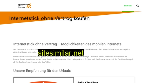 internetstick-ohne-vertrag.de alternative sites