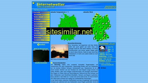 internetwetter.de alternative sites