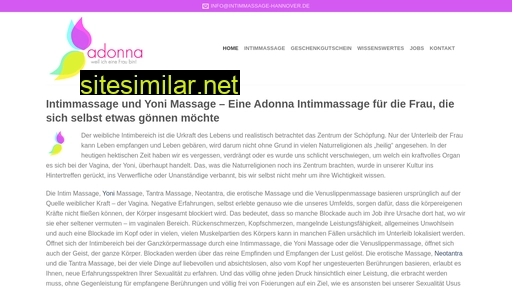 intimmassage-hannover.de alternative sites