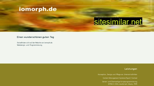 iomorph.de alternative sites