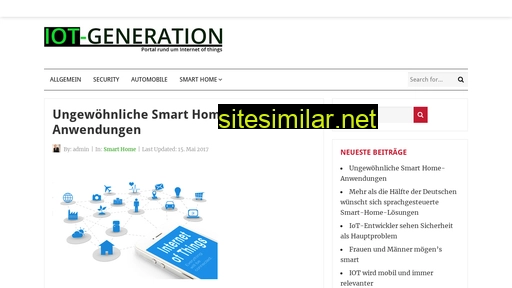Iot-generation similar sites
